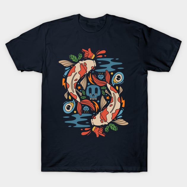 Pisces T-Shirt by yellowline